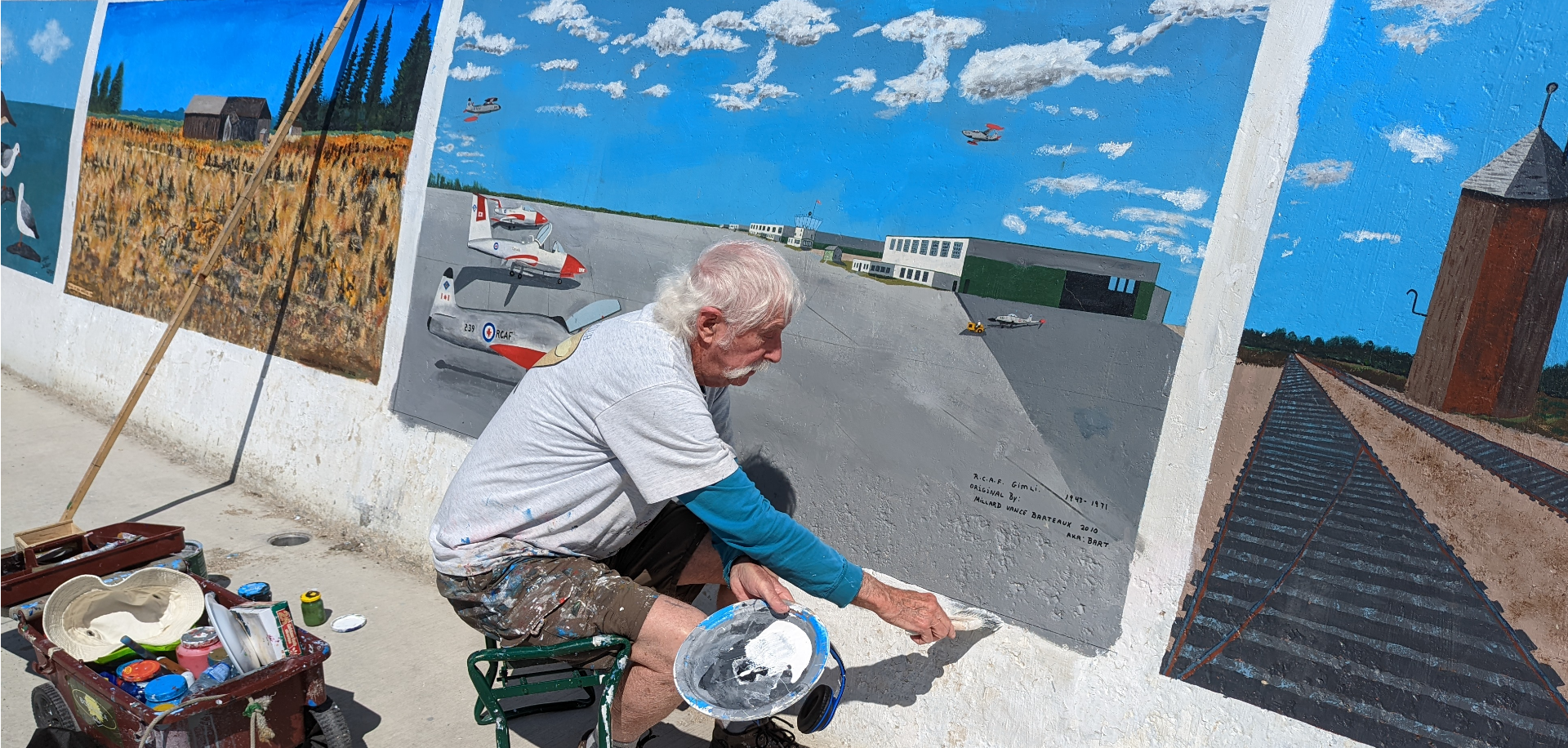 The Sea Wall Murals  