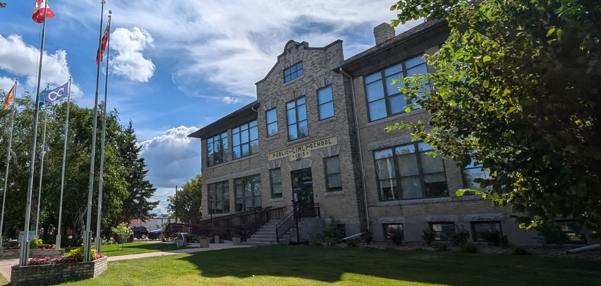 RM of Gimli Municipal Office The old Gimli School